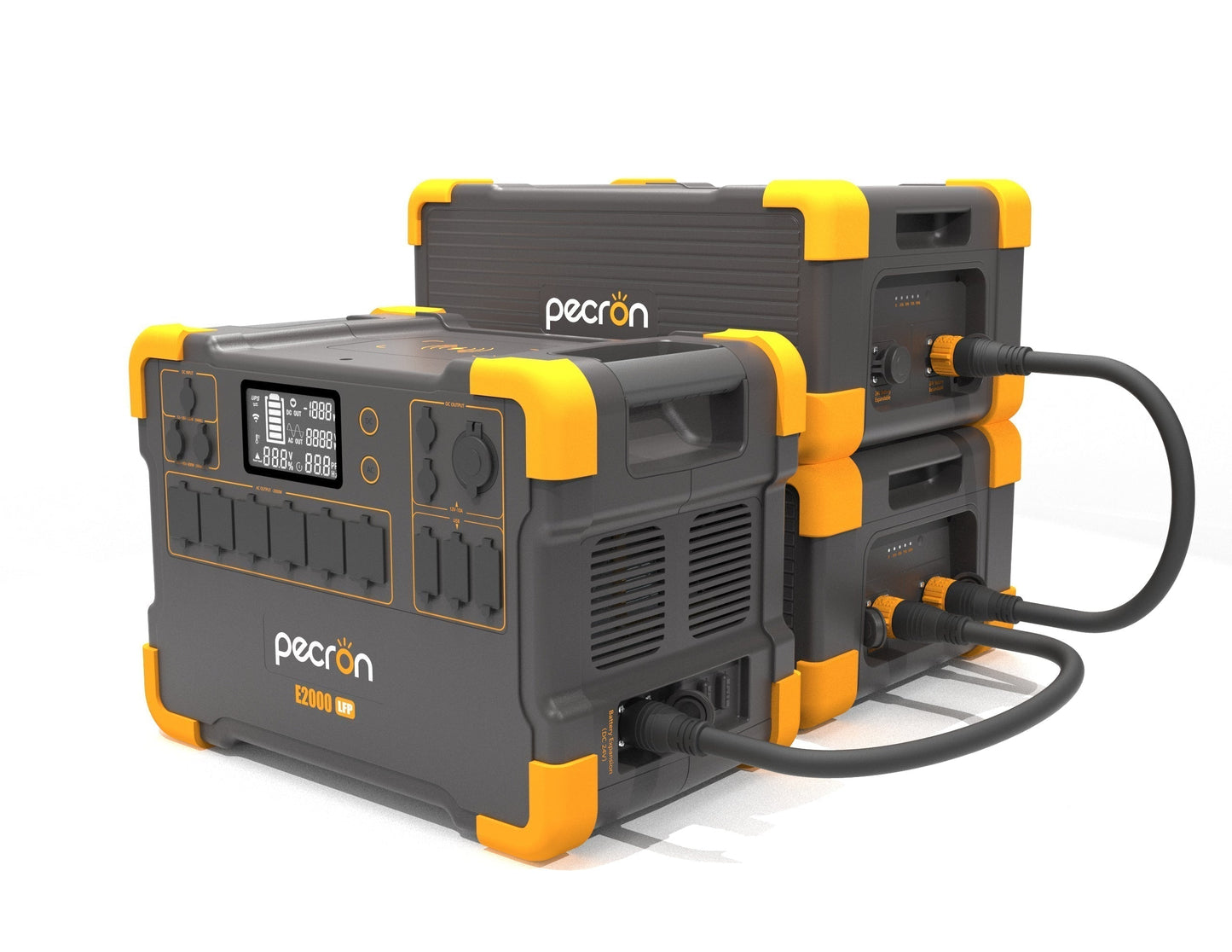 PECRON EB3000-24V  Expansion Battery 3072Wh for E2000LFP ONLY - EB3000-24V