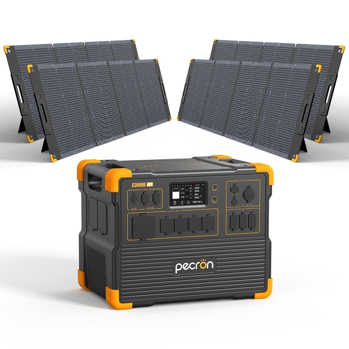 PECRON E3600LFP Portable Power Station 3600W 3072Wh - E3600LFP