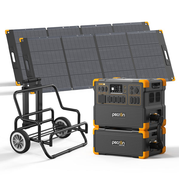 PECRON E3600LFP Solar Generator Kit 3600W 3072Wh - E3600LFP