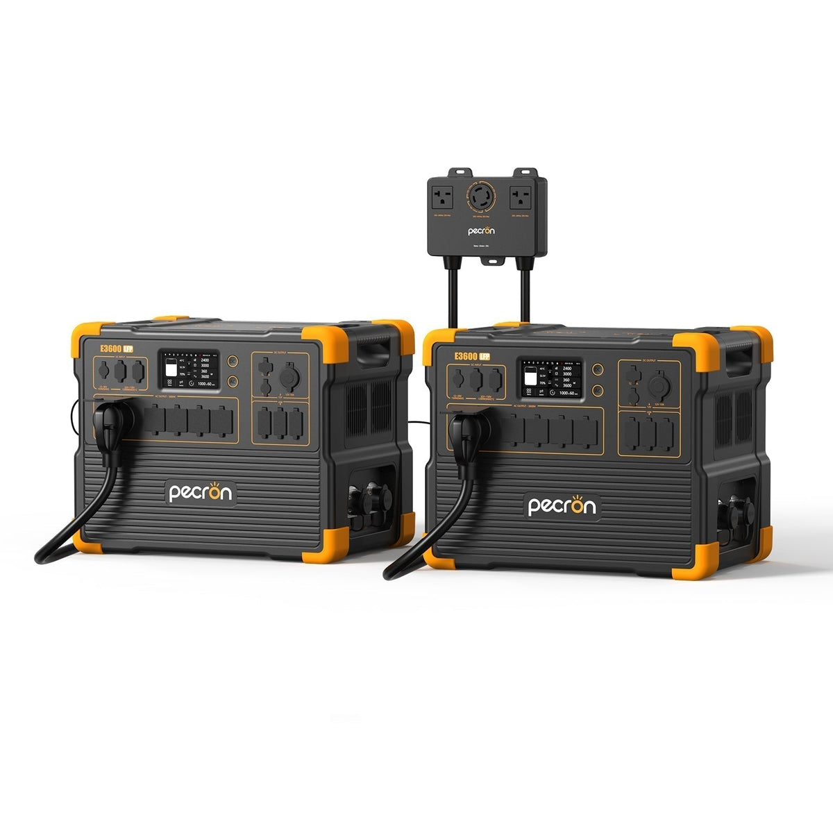 PECRON E3600LFP Portable Power Station 3600W 3072Wh - E3600LFP