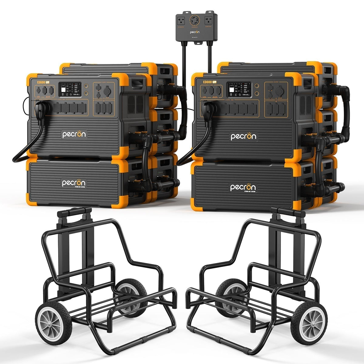 PECRON E3600LFP Portable Power Station 3600W 3072Wh - E3600LFP