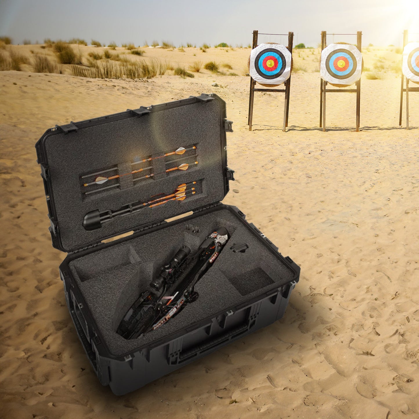 SKB iSeries Ravin R26 and R29 Heavy Duty Military Grade Crossbow Case, Black - 213978