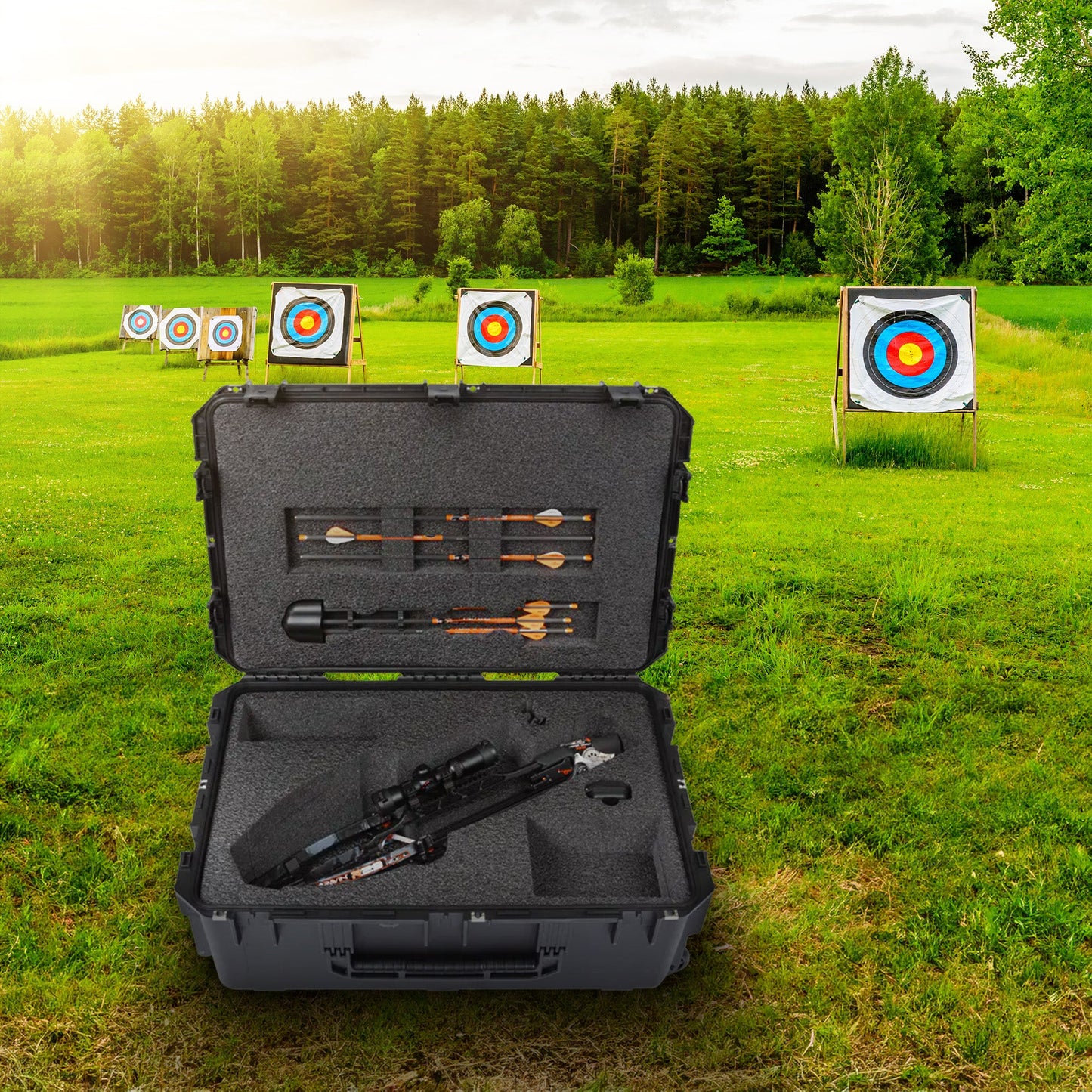 SKB iSeries Ravin R26 and R29 Heavy Duty Military Grade Crossbow Case, Black - 213978