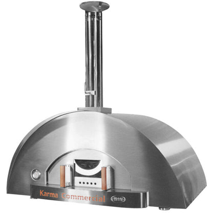 WPPO Karma 55 Commercial Stainless Steel Wood Fire Outdoor Pizza Oven WKK-04COM - WKK-04COM