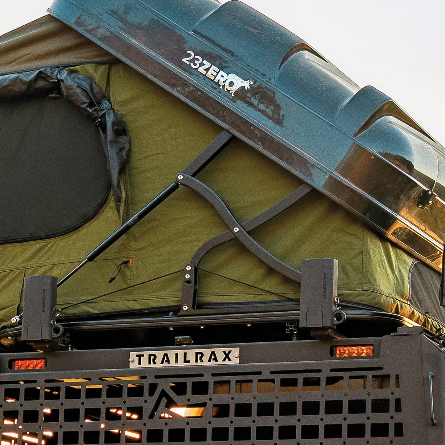 23ZERO Armadillo X2 2-Person Roof Top Tent - 230HSARMX2R