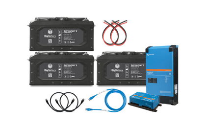 Big Battery 24V 3X HUSKY 2 KIT – Victron - K0702