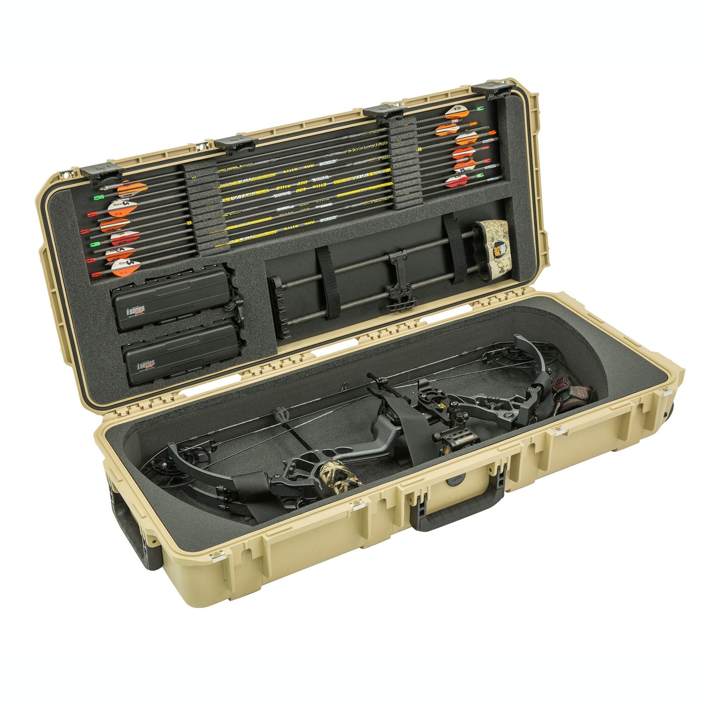 SKB Cases 34.5 Inch iSeries Mathews Small Parallel Limb Bow Case, Desert Tan - 271501