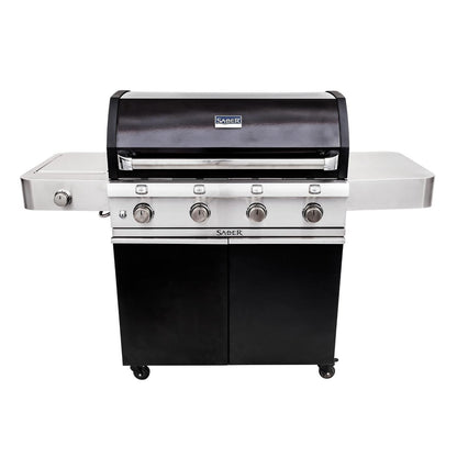 Saber Grills: 670 Series 4-Burner Cart Grill (LP) - R67CC1117