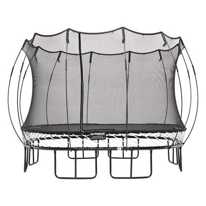 Springfree Trampoline Kids Square 11 Ft Trampoline & FlexrStep V2 Safety Ladder - 299775