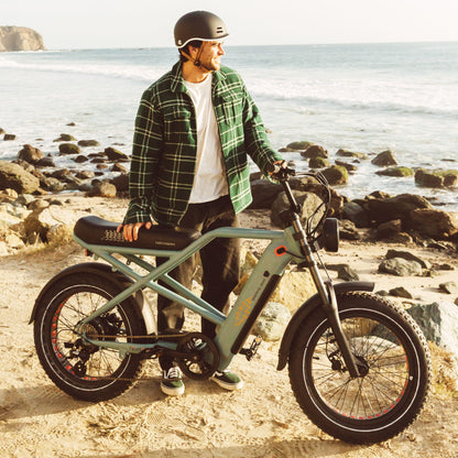 Retrospec Grateful Dead Valen Rev+ Fat Tire Electric Bike - 6478