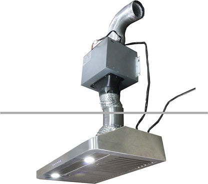 RH-SP06-T Quiet Split Range Hood - 6inch Top Vent - 800CFM