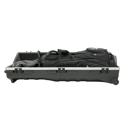 SKB Cases ATA Deluxe Hard Plastic Storage Wheeled Golf Bag Travel Case  - 174522