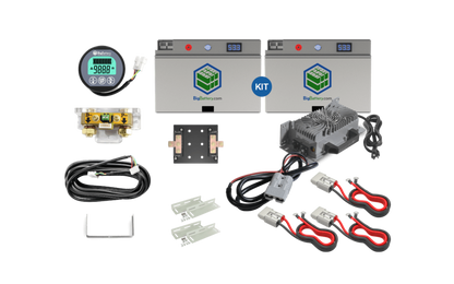 Big Battery 48V 2X FALCON ELITE KIT – LiFePO4 – 122Ah – 6.12kWh - K0694