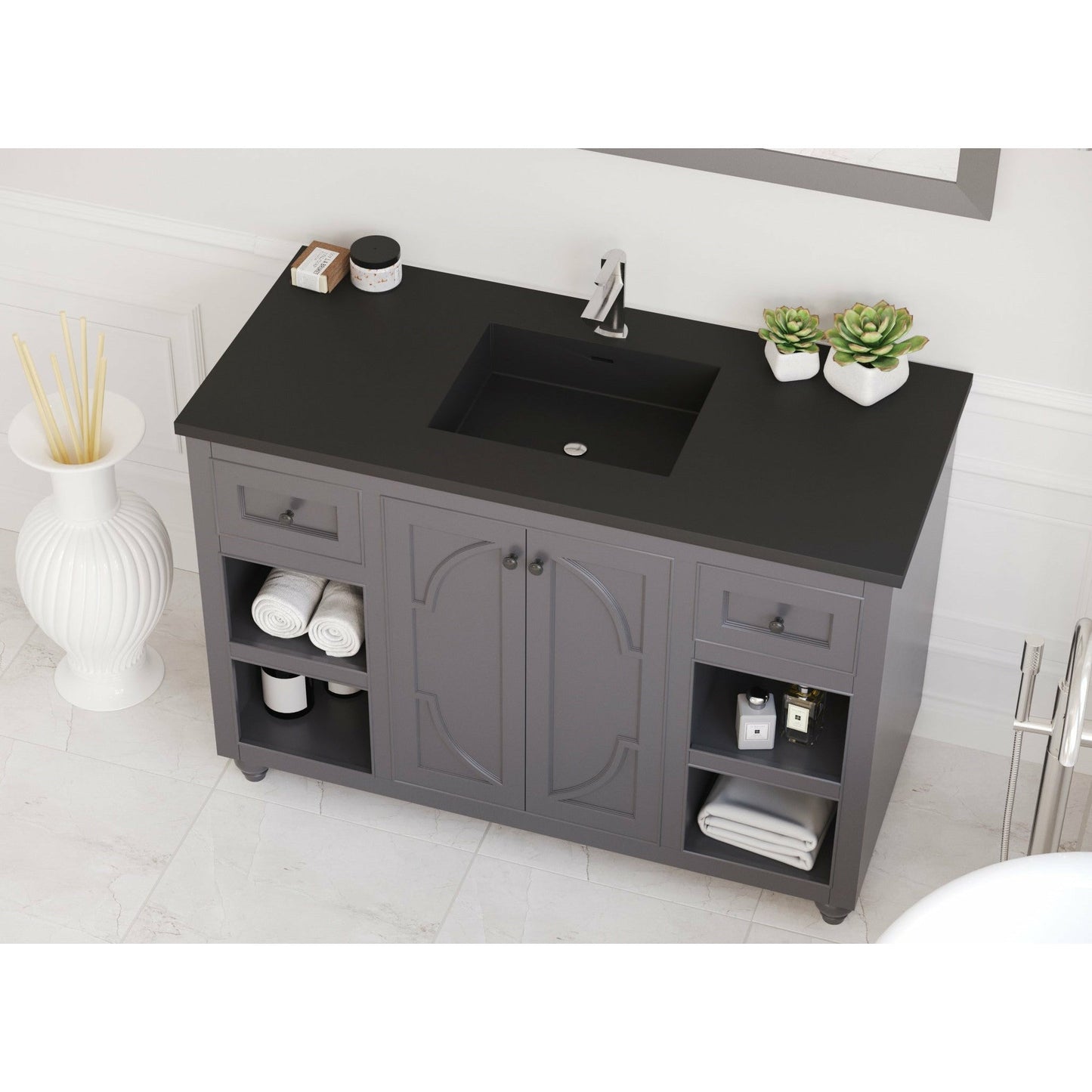 Laviva Odyssey 48" Vanity - 313613-48G-BW