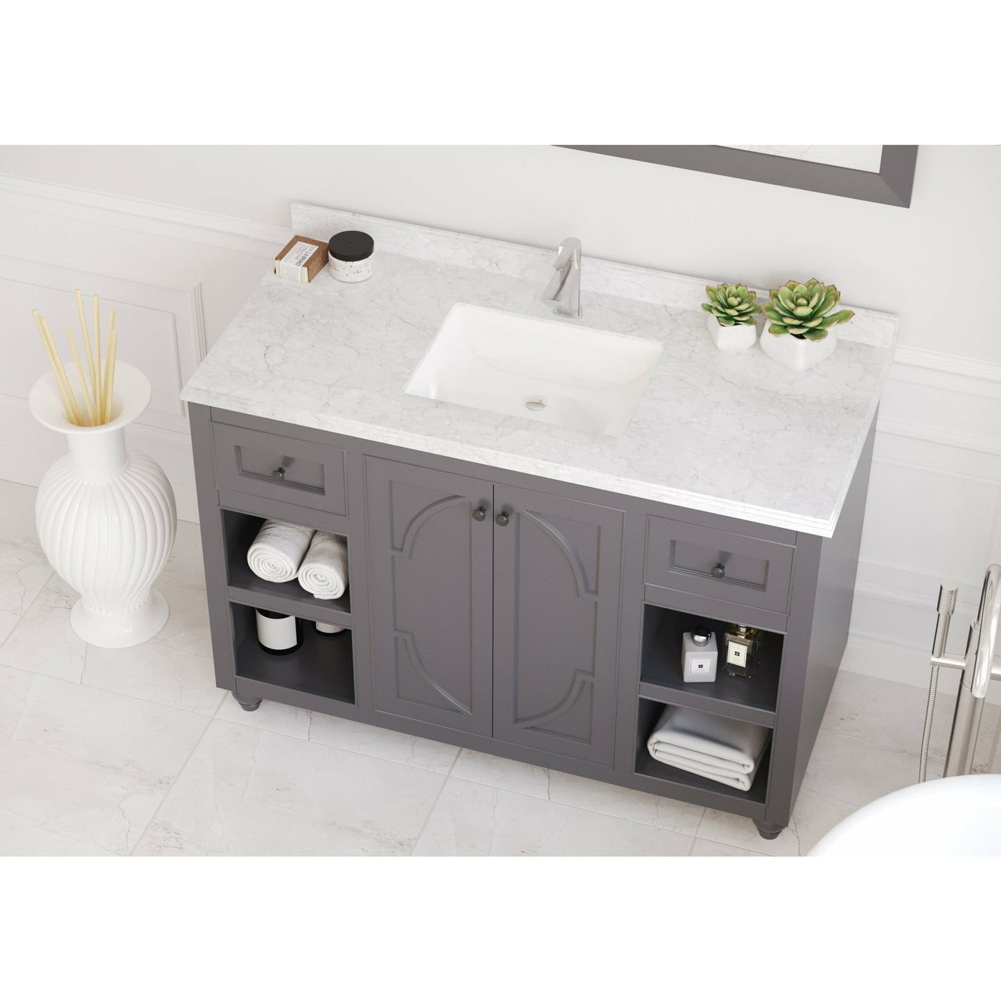 Laviva Odyssey 48" Vanity - 313613-48G-BW