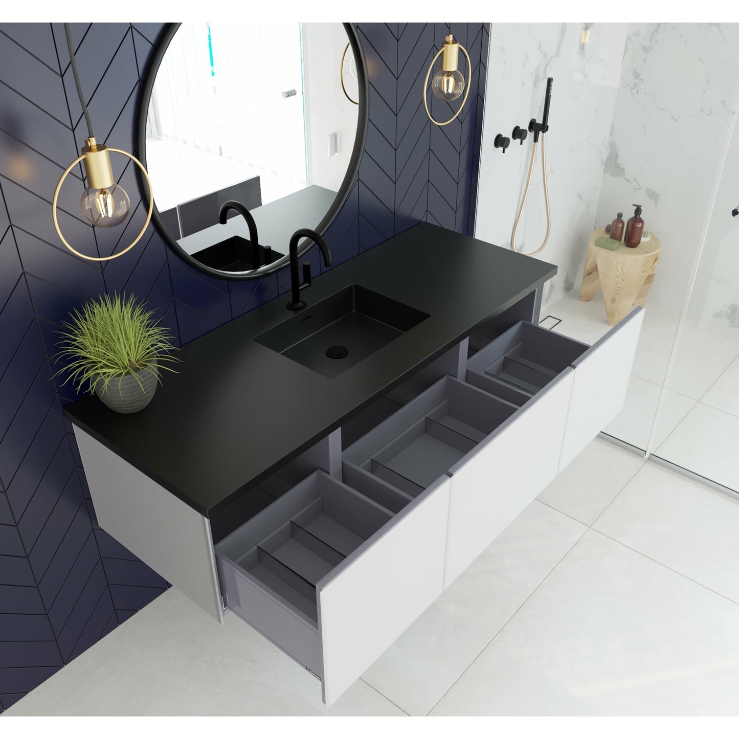 Laviva Vitri 60" Vanity - 313VTR-60CCW