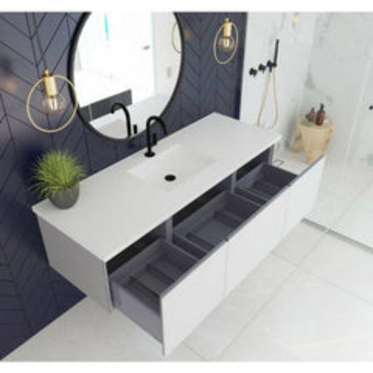 Laviva Vitri 66" Vanity - 313VTR-66CW,