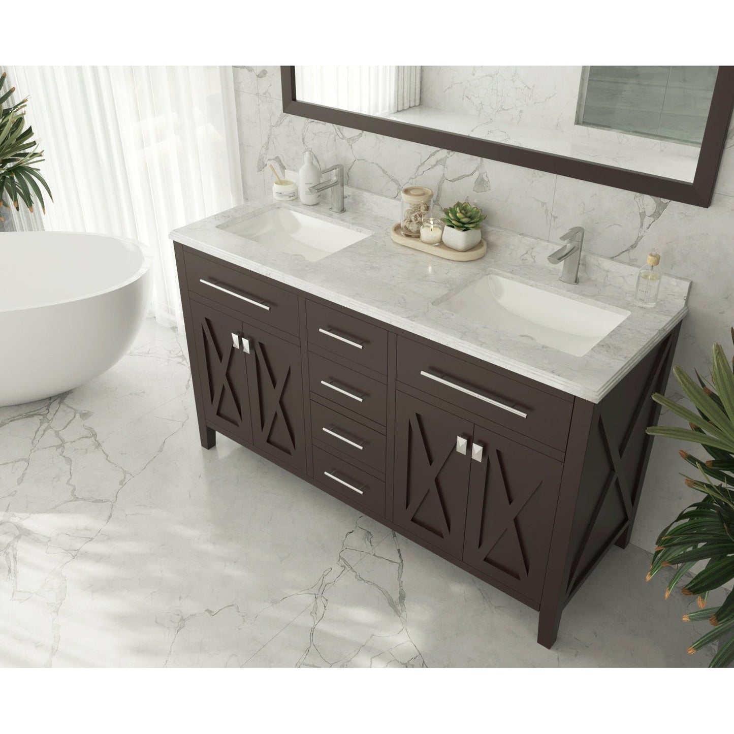 Laviva Wimbledon 60" Vanity - 313YG319-60B