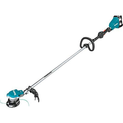 Makita (XRU15PT1) 18V LXT Lithium-Ion Brushless Cordless String Trimmer Kit with 4 Batteries (5.0Ah) - XRU15PT1