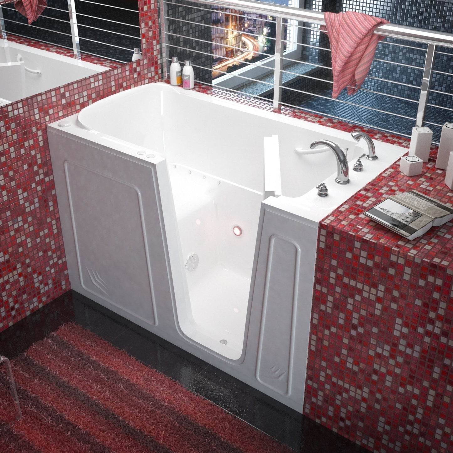 Meditub 32 x 60 Walk-In Bathtub 3260 - Backyard Provider