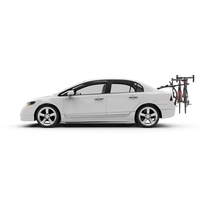 Summer Waves Yakima FullBack 3 Bike Capacity Car Trunk Bike Strap Rack with ZipStrips, Black - 326295