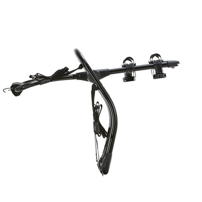 Summer Waves Yakima FullBack 3 Bike Capacity Car Trunk Bike Strap Rack with ZipStrips, Black - 326295