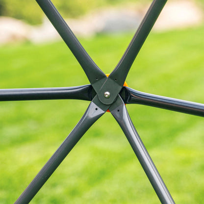 gobaplay Powder Coated Steel Geometric Climbing Dome with 3 Anchors  - 406865