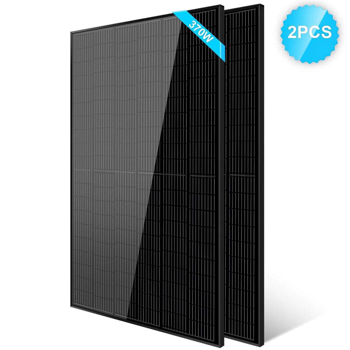 Sungold Power 370W Mono Black PERC Solar Panel UL 61730 - SG-370WMBx2