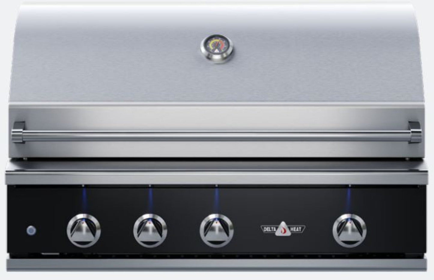 Delta Heat 38 Inch Black Propane Grill with Rotisserie - DHBQ38R-KL