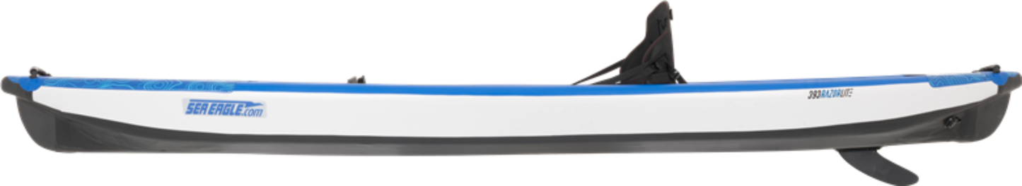 Sea Eagle 393RLK_P Razorlite Inflatable Kayak Pro Solo Package New - 393RLK_P