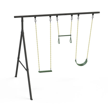 gobaplay Modular Steel Outdoor Adventure Swing Set Extension Package  - 407523