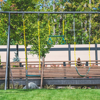 gobaplay Modular Steel Outdoor Adventure Swing Set Extension Package  - 407523