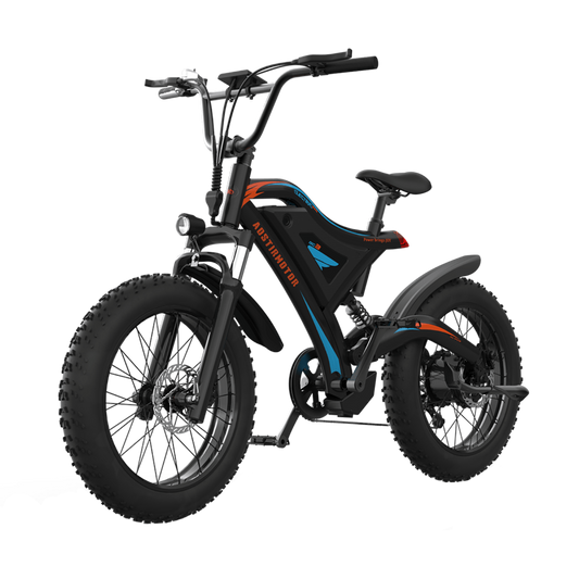 AOSTIRMOTOR S18-MINI Fat Tire Mountain E-Bike | 500 Watt | 48V | Electric Bike