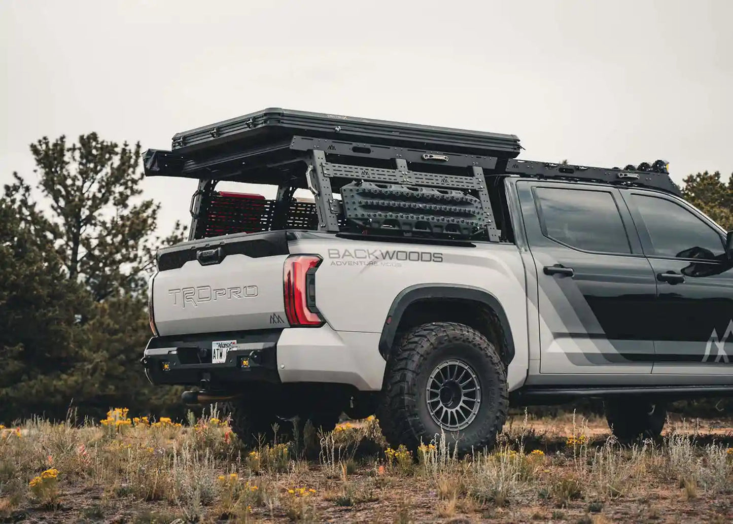 Backwoods Adventure Toyota Tundra Bed Rack - DRIFTR Topper (Add-on) - BWTU3B-9750