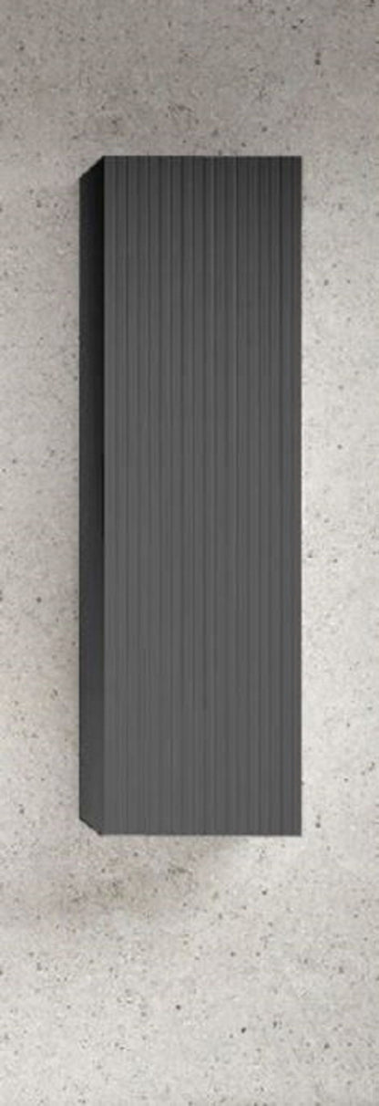48" Heather Grey Finish Wall Mount Bath Vanity with Linen Cabinet Option Made in Spain