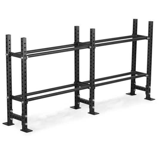 Titan fitness  Elite Series Extension Unit Mass Storage System with Bumper & Medicine Ball Shelves
