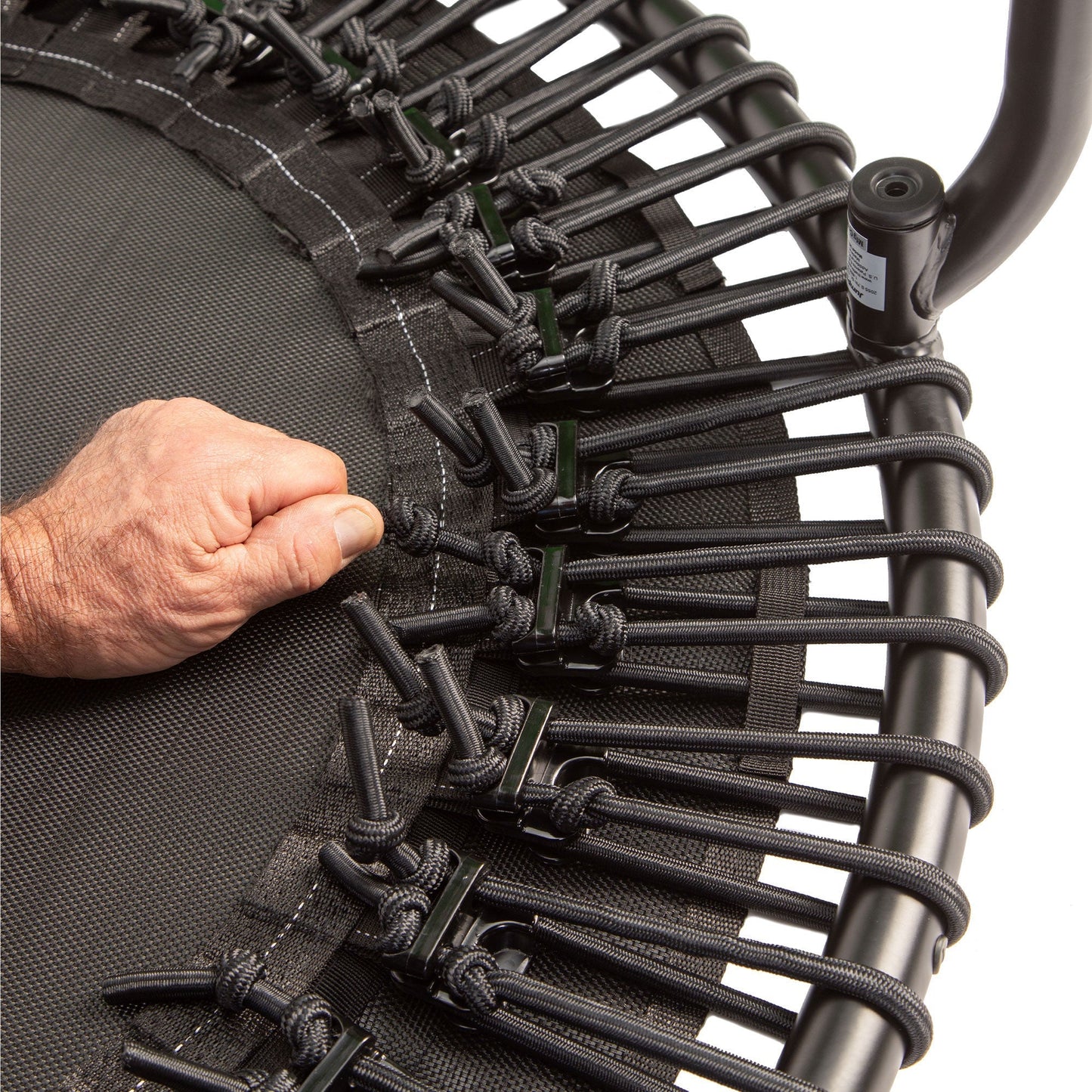 Disc-O-Bed JumpSport 350 Fitness 39" Trampoline Bundled with Wurf Board Anti-Fatigue Mat - 411414