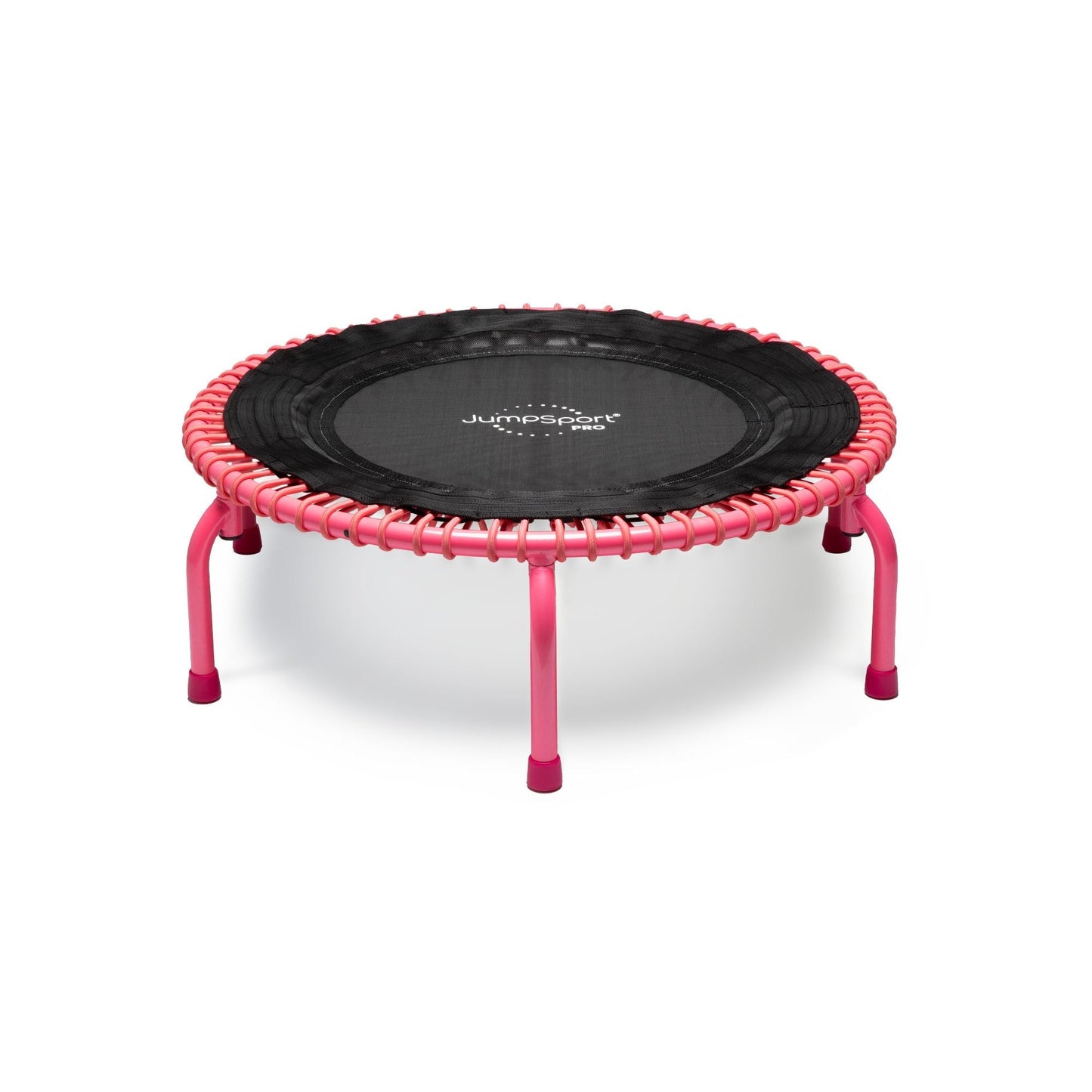 Disc-O-Bed JumpSport 350 PRO Fitness Trampoline, Cardio Workout Equipment, 39 Inch, Blossom - 415466