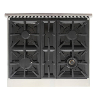 Kucht Professional 30" 4.2 cu. ft. Propane Gas Range in Light Blue with True Simmer Burners, KFX3000X/LP-LB - KFX3000X/LP-LB