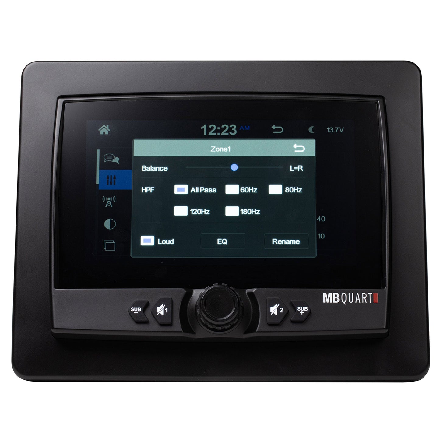 MB Quart 7" Touchscreen Wireless CarPlay Android Auto Car Powersports Receiver - 425720
