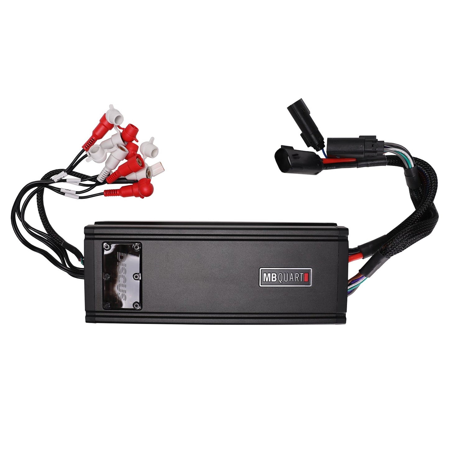 MB Quart Discus 5 Channel Marine Amplifier with Top Mounted Controls, 500 Watts - 431771