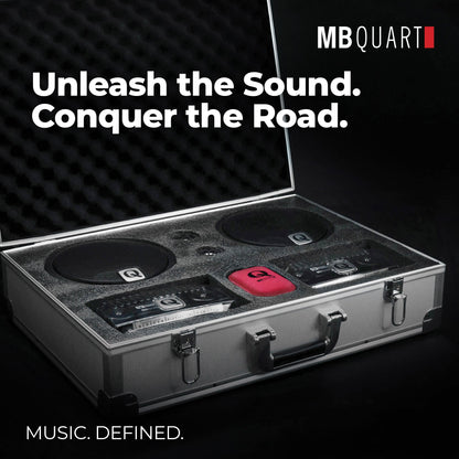 MB Quart Q Series 6.5" 2 Way Component Speakers with 1" Titanium Dome Tweeters - 431788
