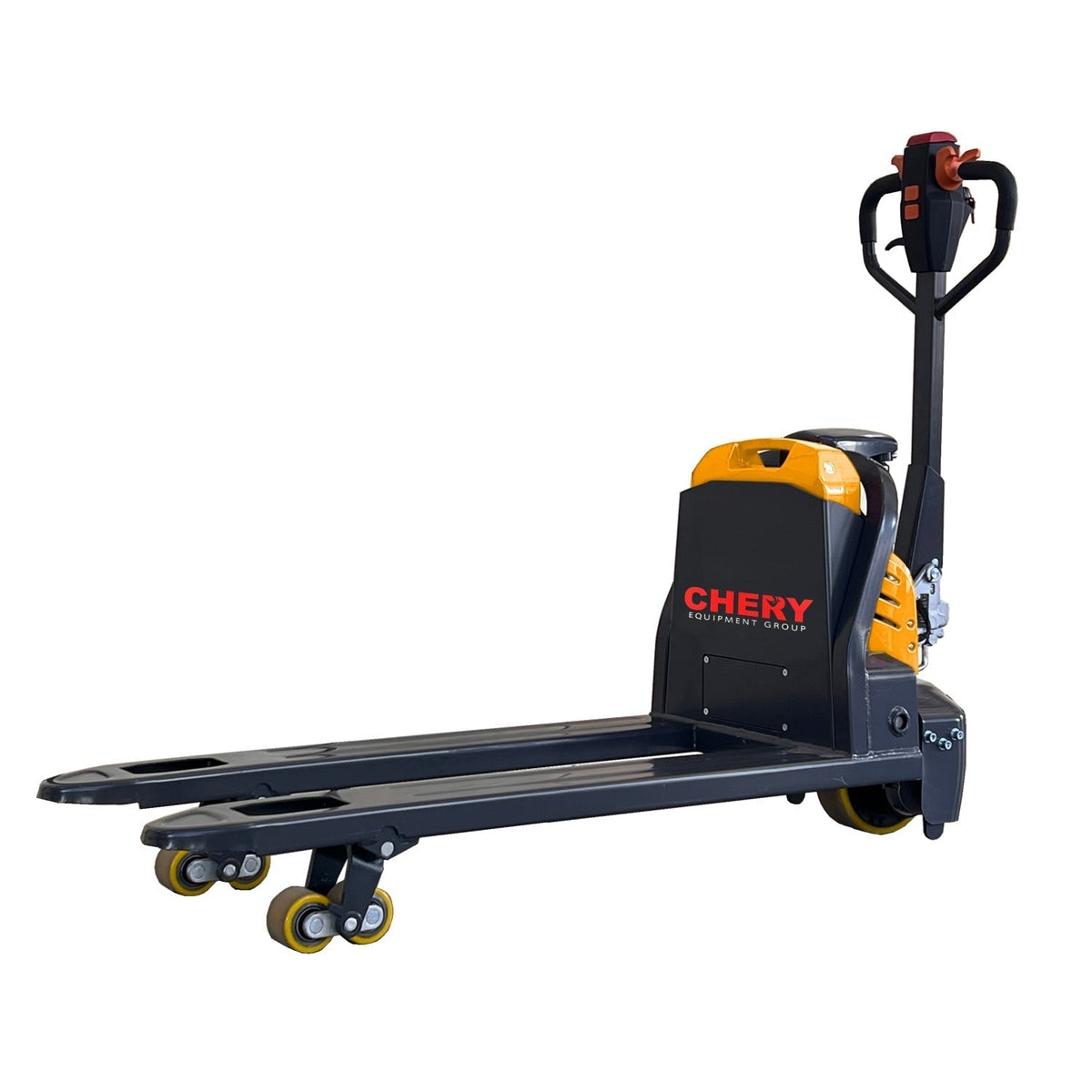 Chery Industrial 4400lbs Electric Pallet Jack, 45"x27" Fork, 48V 20Ah Removable Battery - JIASL20L3