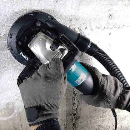 Makita PC5010CX1 - 5" SJSII Compact Concrete Planer, 12 AMP, 4,000 - 9,000 RPM, var. spd., no lock-off, lock-on, dust extraction shroud, diamond cup wheel - PC5010CX1