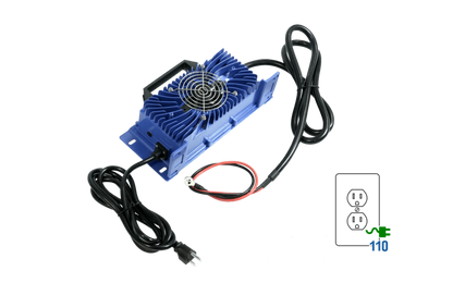 Big Battery 48V 110V AC 20A IP65 Blue Charger - PWS053