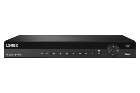 Lorex 4K (16 Camera Capable) Elite Series 4TB NVR - N884A64B