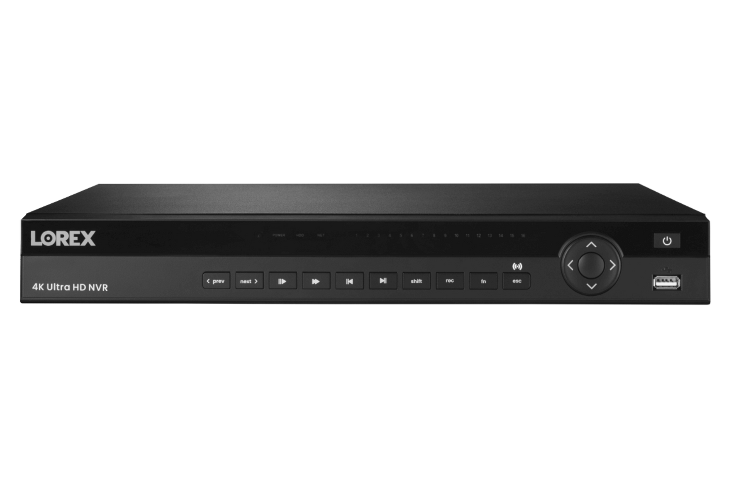 Lorex 4K (16 Camera Capable) Elite Series 4TB NVR - N884A64B