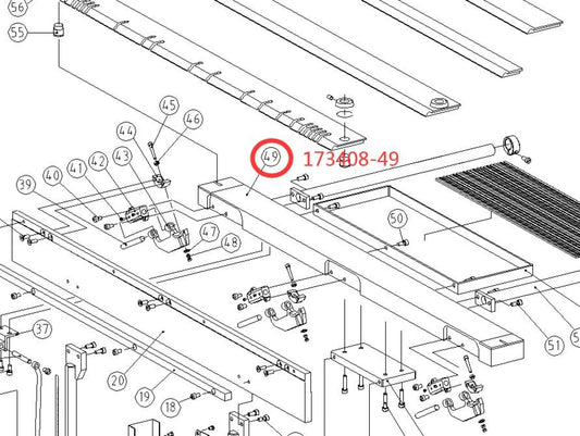 KAKA Industrial 49# Magnet Assembly for EB-4816M - 173408-49-220V