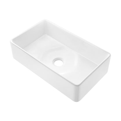 Swiss Madison Elegance 33 x 20 Ceramic, Farmhouse Kitchen Sink - SM-KS247