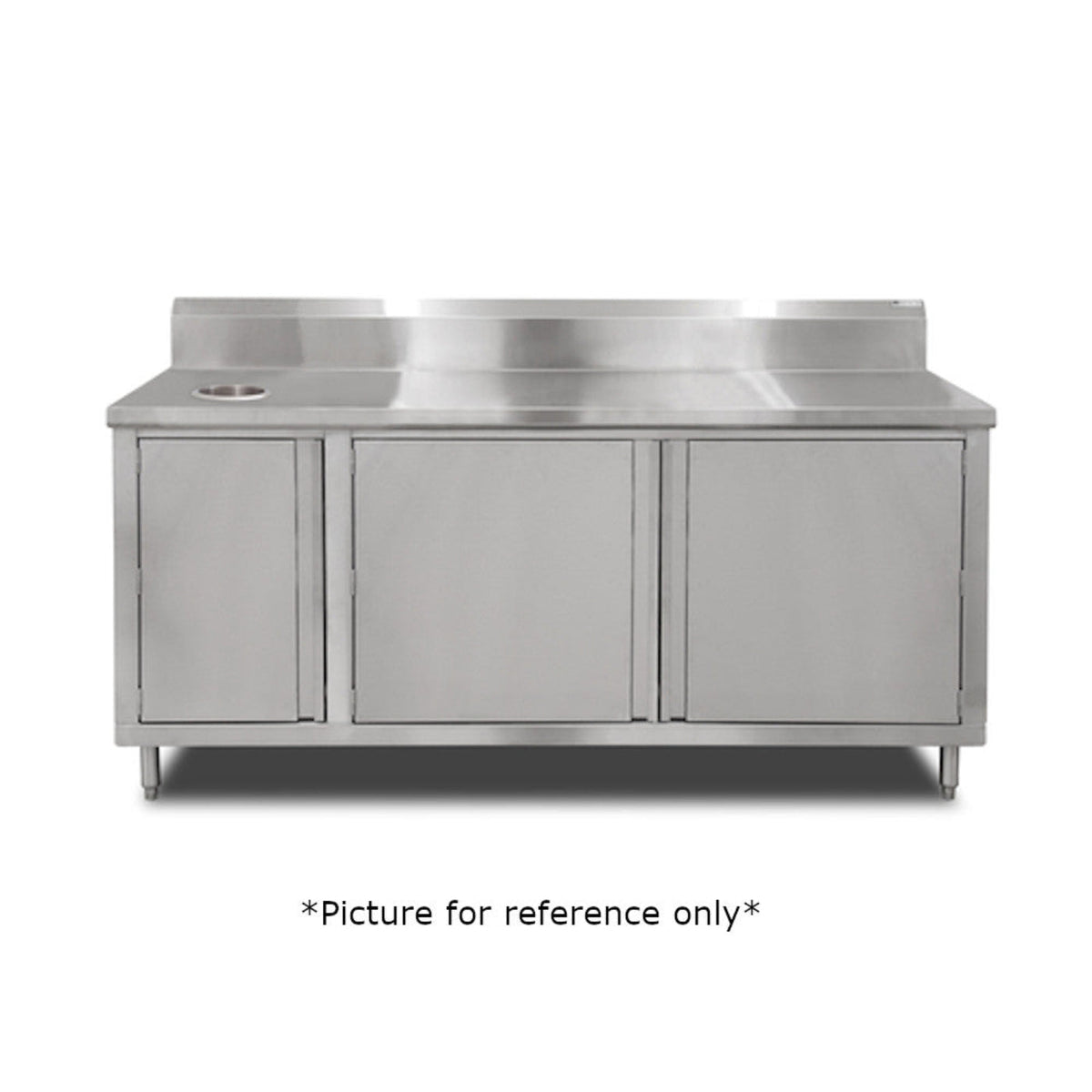 John Boos 4BU4R5-3660-R Work Table with Cabinet Base - JB4BU4R53660R